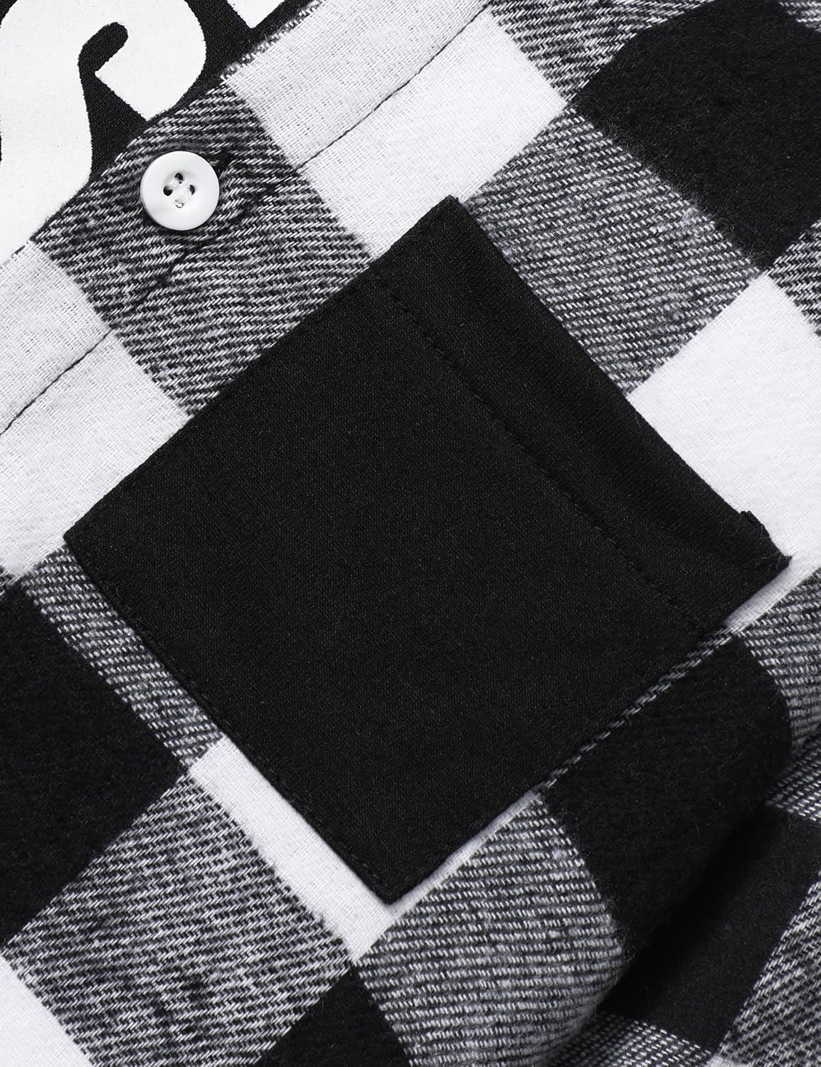 Toddler Baby Boy Clothes Plaid Button down Long Sleeve Hoodie Sweatshirt+Letter Print Pants Fall Winter Outfits