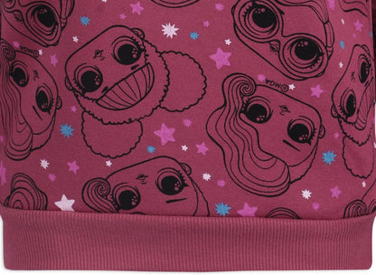Rocker and Queen Bee Girls Pullover Hoodie and Jogger Set for Little and Big Kids MGA Entertainment – Mauve