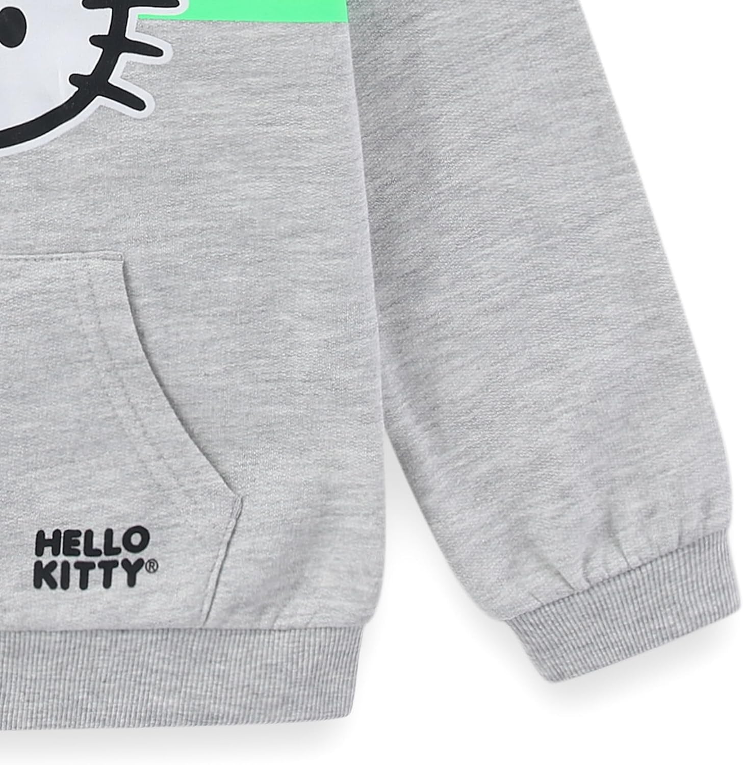 Girls Zip up Hoodie and Jogger Pants Set for Infant, Toddler, Little and Big Kids – Grey/Pink
