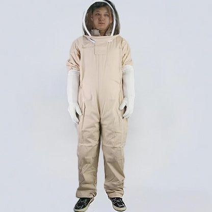 Bee Suit with Gloves Beekeeping Protective Suits Professional Beekeeping Suit for Men Women,Bee Keeper Gear Coveralls Bee Safety